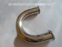 供應(yīng)衛(wèi)生級304不銹鋼45°加長彎頭